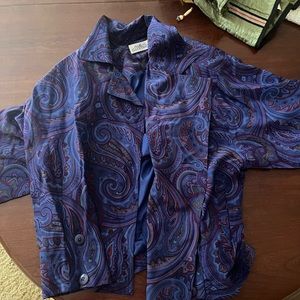 Ellen Tracy Paisley Jacket